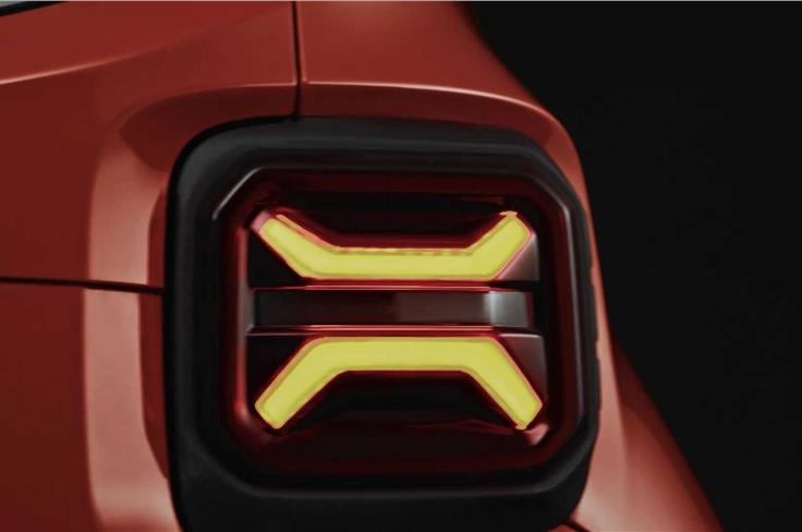 2022 Jeep Renegade facelift tail lights 